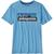 商品第4个颜色Lago Blue, Patagonia | P-6 Logo T-Shirt - Kids'