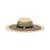 商品Karl Lagerfeld Paris | Women's Wide Brim Mesh Straw Sun Hat颜色Natural