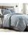 颜色: Aqua, SOUTHSHORE FINE LINENS | Classic Paisley 3-Piece Duvet Cover and Sham Set