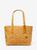 color MARIGOLD, Michael Kors | The Michael Large Animal Print Logo Tote Bag