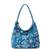 color Royal Blue Seascape, Sakroots | Women's Recycled Ecotwill Atlas Hobo
