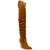 Steve Madden | Women's Landy Over-The-Knee Cowboy Boots, 颜色Chestnut Suede