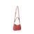 Ralph Lauren | Crosshatch Leather Medium Danni Bag, 颜色Pink Mahogany