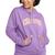 商品CHAMPION | Women's Powerblend Fleece Sweatshirt Hoodie颜色Mauve/Oxford Grey