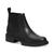 Coach | Women's Lenora Pull On Lug Sole Chelsea Booties, 颜色Black Leather