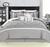 商品第2个颜色GREY, Chic Home Design | Vermont Comforter Set