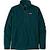 color Dark Borealis Green, Patagonia | Patagonia Men's Better Sweater 1/4 Zip Pullover