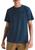 颜色: Shady Blue White Heather, The North Face | The North Face Men's Triblend Short Sleeve T-Shirt