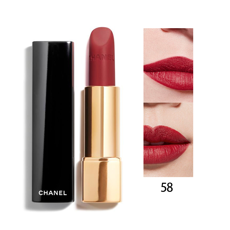 color 58, Chanel | Chanel香奈儿 丝绒系列炫亮魅力唇膏口红3.5g