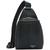 Calvin Klein | Millie Convertible Leather Sling Bag, Backpack, 颜色Black/silver