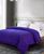 颜色: Purple/violet, Royal Luxe | Reversible Down Alternative Comforter, Twin, Exclusively at Macy’s