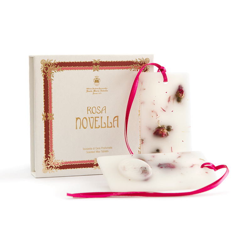 颜色: 修道院玫瑰, Santa Maria Novella | 圣玛利亚 1221系列手工香薰蜡片（2片装）