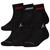 color Black/Black, Jordan | Jordan Legend Ankle 6-Pack Socks - Boys' Grade School