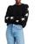 商品AQUA | Star Print Sweater - 100% Exclusive颜色Black/Ivory