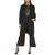 商品DKNY | Women's Walker Coat, Created for Macy's颜色Black