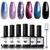 颜色: Milky Way, MODELONES | 6 Shades Gel Nail Polish Set Collection