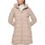 商品第3个颜色Barley, Calvin Klein | Women's Hooded Stretch Puffer Coat, Created for Macy's