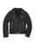 商品AQUA | Girls' Faux Leather Moto Jacket, Big Kid - 100% Exclusive颜色Deep Iron