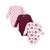 商品Hudson | Baby Girls 3 Piece Cotton Long-Sleeve Bodysuits颜色Rose Pink