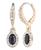 颜色: Black, Givenchy | Crystal Stone Silver and Gold-Tone Drama Drop Earrings