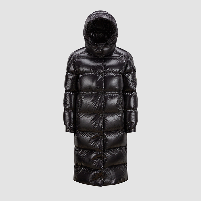 颜色: 黑色, Moncler | 蒙口 CAVETTAZ系列女士白色长款羽绒服 J20931C0003668950034（两色可选）