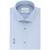 商品Calvin Klein | Calvin Klein Men's STEEL Extra-Slim Fit Non-Iron Performance Herringbone Dress Shirt颜色Blue
