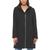 商品Tommy Hilfiger | Women's Belted Hooded Coat颜色Black