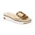 color Eggshell, Sam Edelman | Women's Ariane Platform Buckle Slides