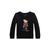 Ralph Lauren | Polo Bear Fleece Sweatshirt (Toddler/Little Kids), 颜色Polo Black
