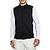 color Black/Black, NIKE | Nike Men's Therma FIT Victory 1/2 Zip Golf Vest