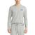 商品第2个颜色Andover Heather & Polo Black, White Logo, Ralph Lauren | Men's Long-Sleeve Sleep Shirt