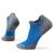 SmartWool | Smartwool Men's Run Targeted Cushion Low Ankle Sock, 颜色Laguna Blue