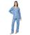 P.J. Salvage | Holiday Flannel PJ Set with Headband, 颜色Denim Hannukah Dogs