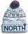 The North Face | The North Face Adult Ski Tuke Beanie, 颜色Icecap Bl/Shdy Bl/Fwn Gry