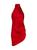 color RUBY SILK, Amanda Uprichard | Samba Satin Halter Mini Dress