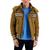 商品Michael Kors | Men's Racing Stripe Puffer Jacket颜色Husk