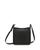 商品Longchamp | Le Foulonné Small Zip Leather Crossbody颜色Black