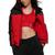 商品Tommy Hilfiger | Women's Reversible Sherpa Jacket颜色Red/Black