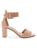 color DARK_NUDE, Chinese Laundry | Rumor Faux-Suede Block-Heel Sandals