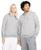 颜色: Dk Grey Heather/white, NIKE | Women's   Sportswear Club Fleece   Pullover Hoodie