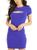 颜色: tanzanite, GUESS | Luna Womens Cut-Out Fitted Bodycon Dress