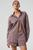 颜色: Mushroom/Ivory, Alo | Pinstripe Daylight Button Down Long Sleeve - Mushroom/Ivory