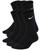 颜色: Black, NIKE | Big Kids' Cushioned Crew Socks, 6 Pairs