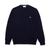 Lacoste | Men's Regular-Fit Solid V-Neck Sweater, 颜色166 Navy Blue