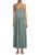 color SEA_GRASS, Vince | Camisole Tiered Midi Dress