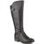 商品第1个颜色Black, Karen Scott | Leandraa Wide-Calf Riding Boots, Created for Macy's