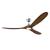 商品第5个颜色Brushed Steel/Koa, Visual Comfort Fan Collection | Maverick Max Ceiling Fan, 70"