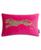 颜色: Hot Pink, Juicy Couture | Velvet Cheetah Decorative Pillow, 14" x 24