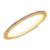 颜色: february, MaxColor | 14K Gold Vermeil Birthstone 1MM Cubic Zirconia Ring