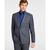 Michael Kors | Men's Classic-Fit Wool-Blend Stretch Suit Separate Jacket, 颜色Grey/blue Plaid
